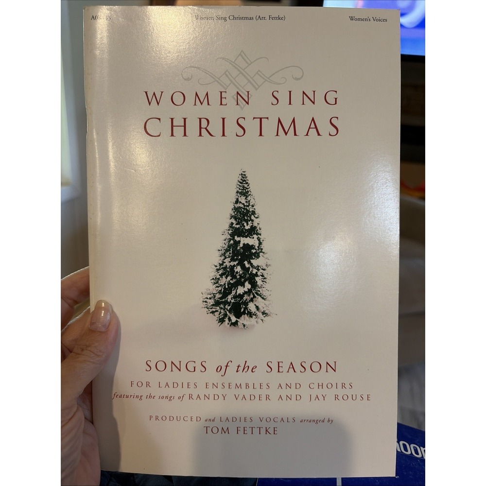 Women Sing Christmas Songs of the Season Tom Fettke Sheet Music Choir Book